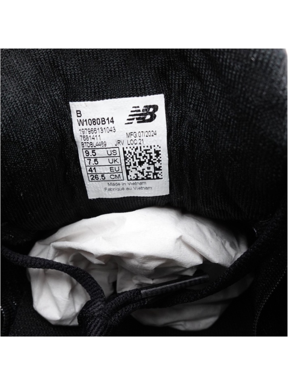 NEW Women's New Balance Fresh Foam X 1080v14 Running Shoes W1080B14 Black - Picture 9 of 10